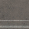 Ступень Klinker Graphite GNR12030432-GM серый темный граниль 1200х300х9,5 (4/1,44/51,84) : Миниатюра 1