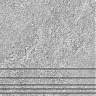 Ступень Rocks light grey GNR12030428-S серый светлый Sugar 1200х300х9,5 (4/1,44/51,84) : Миниатюра 1