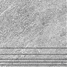 Ступень Rocks light grey GNR12030428-S серый светлый Sugar 1200х300х9,5 (4/1,44/51,84) : Миниатюра 1