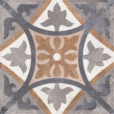 КГ Carpet орнамент многоцветный рельеф 29,8x29,8 (17932) (13/1,154/55,392): Фото 1