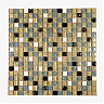 Мозаика стеклянная 15*15*6 (300*300) GS100B: Миниатюра 1