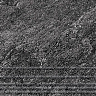Ступень Rocks dark grey GNR12030427-S серый темный Sugar 1200х300х9,5 (4/1,44/51,84) : Миниатюра 1
