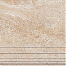 Ступень Matera GNR12030424-G бежевый граниль 1200х300х9,5 (4/1,44/51,84) : Миниатюра 1